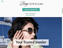 Tablet Screenshot of brayjewelers.com